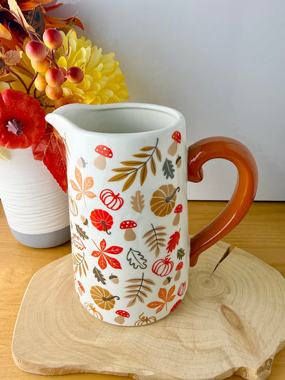 Autumn Leaves Jug