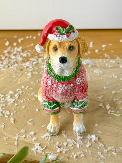 Santa Paws Festive Christmas Dog Ornaments - 4 designs
