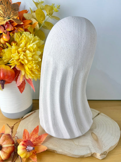 White ghost figure/decoration - 2 sizes