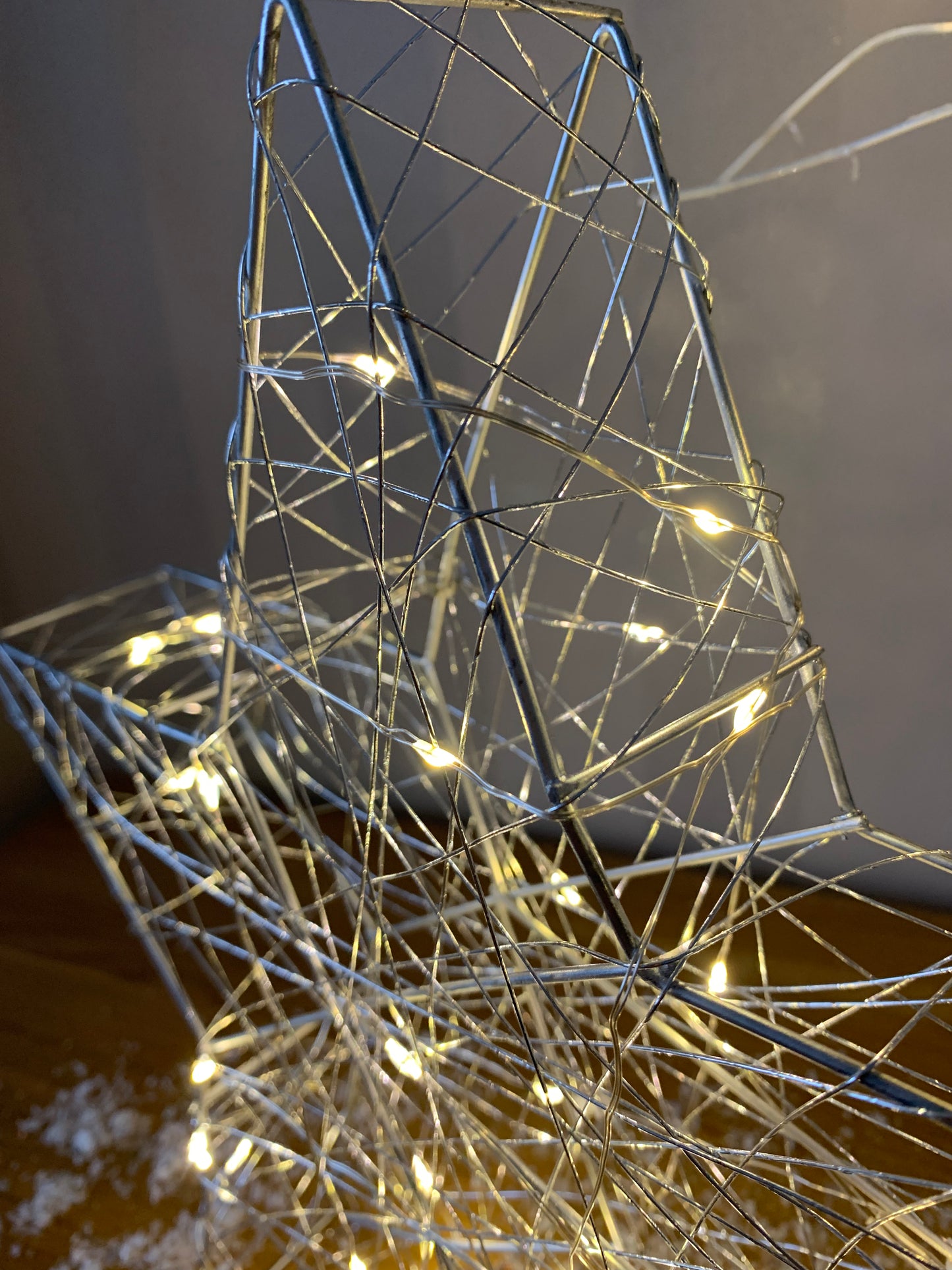 Light up Wire Star - Large