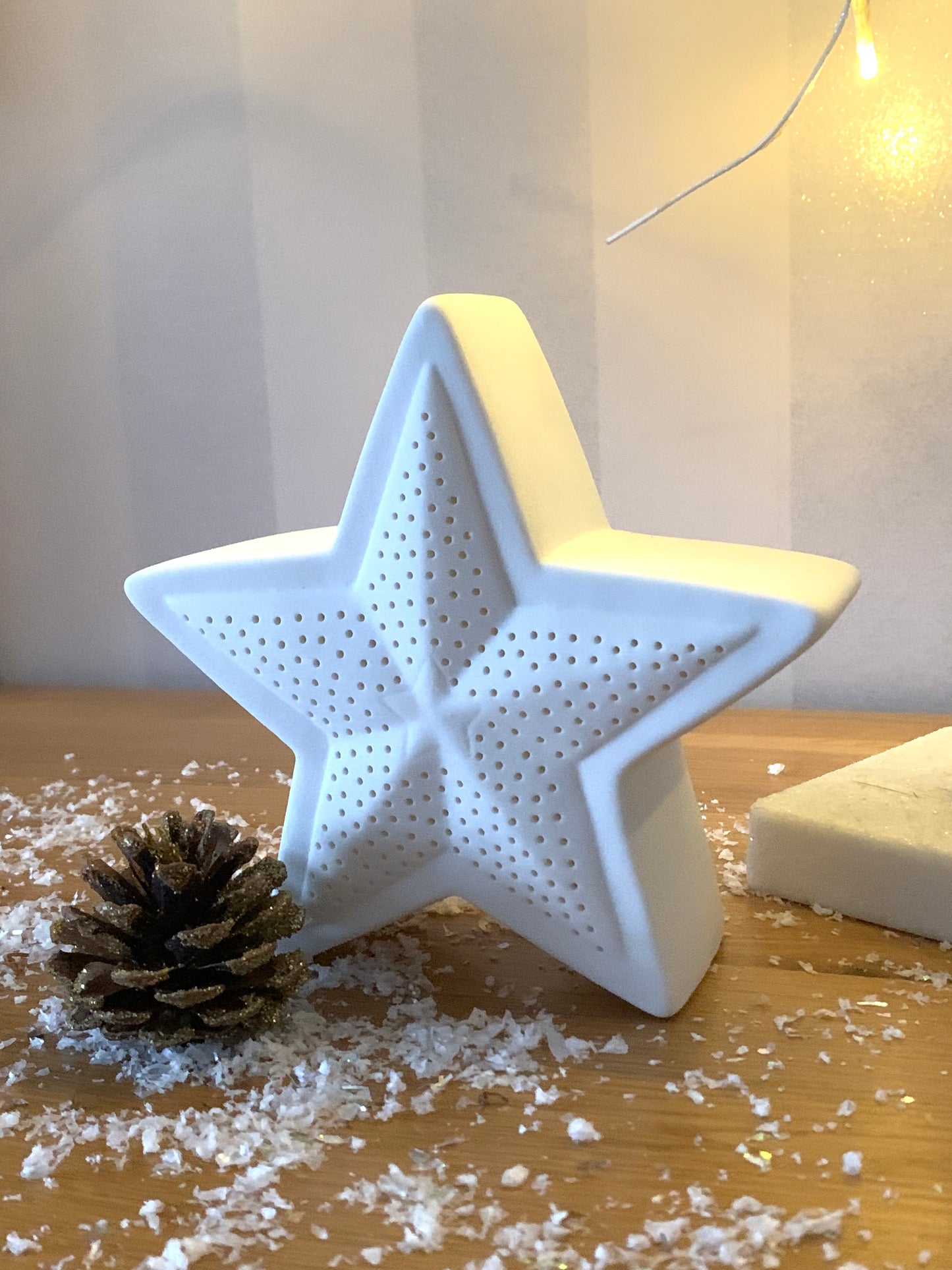 Ceramic LED Cutout Star