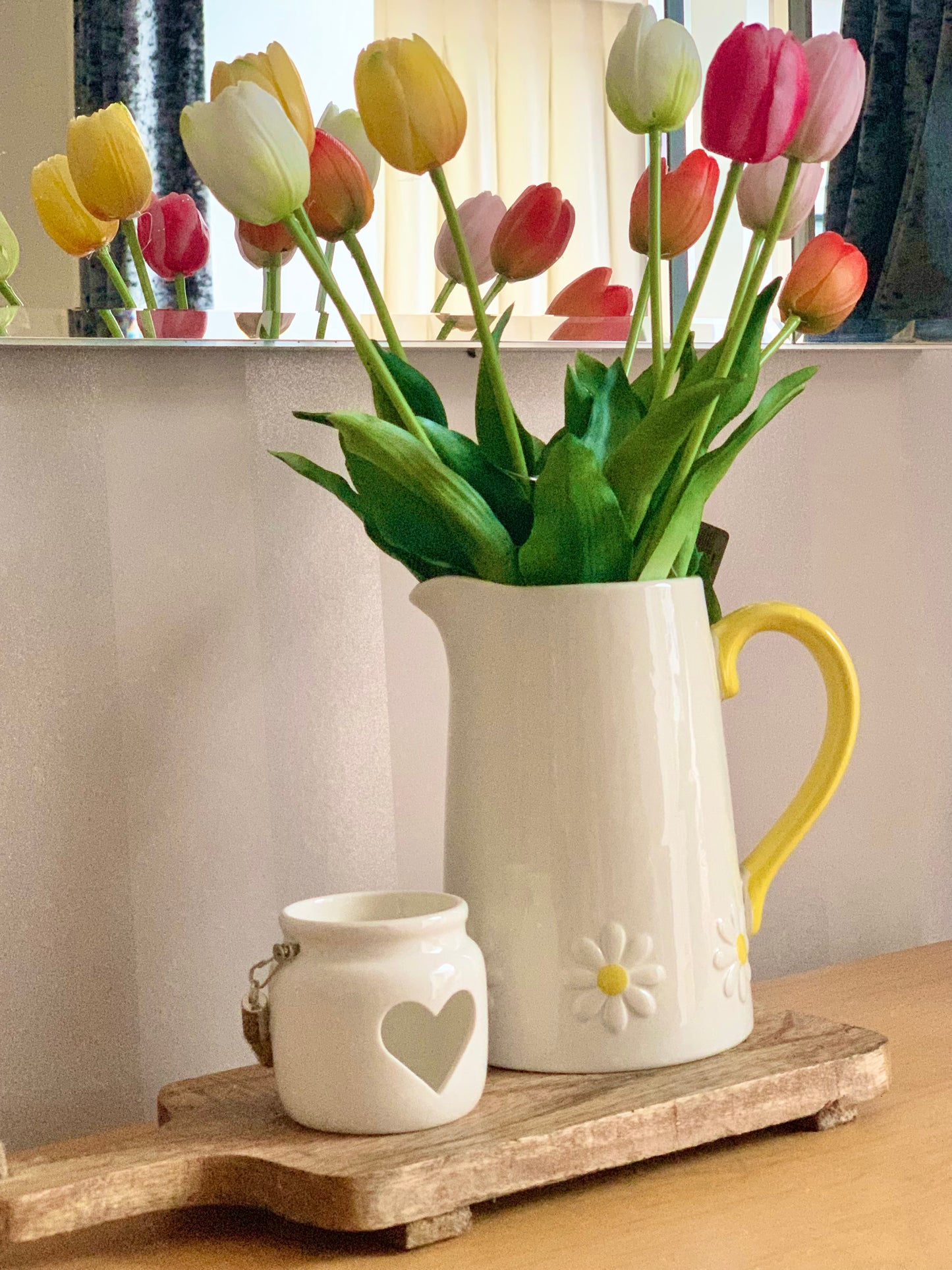 Daisy Flower Jar