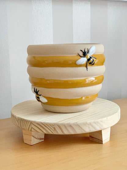 Beehive Stoneware Planters - 3 sizes