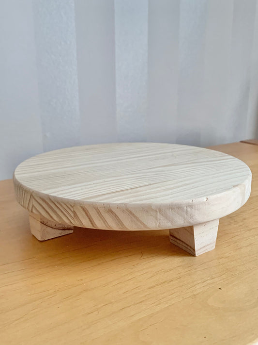 Natural Wood display stand