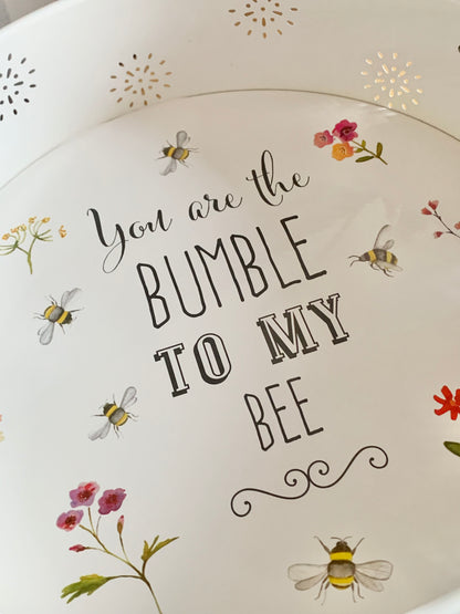 Bee Happy Serving Tray