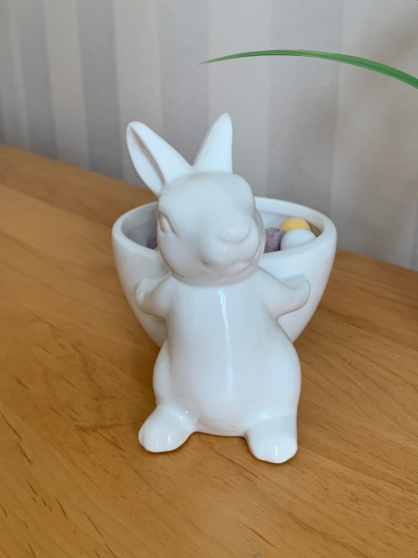 Ceramic Rabbit Snack Bowl/Trinket Dish