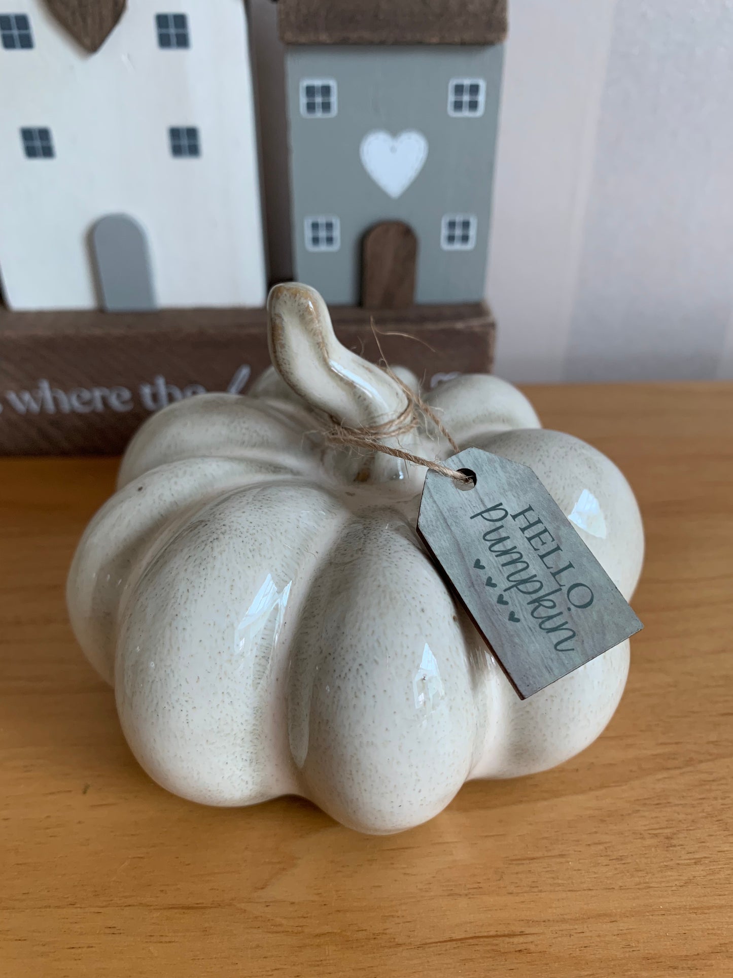 Ceramic Pumpkin with glaze - 2 sizes