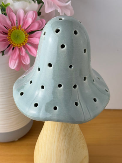 Mushroom Glow Lamp - Grey