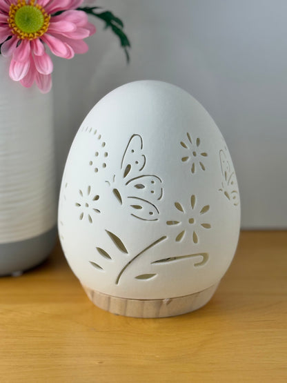 Butterfly Glow LED Egg Lamp - 2 sizes