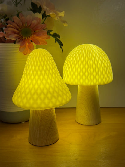 Mushroom Glow Light - Medium dome shaped