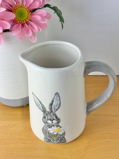 Hare Flower Jug