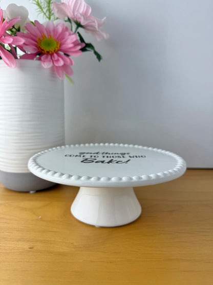 Elegant 6" Cakestand / Display Plate