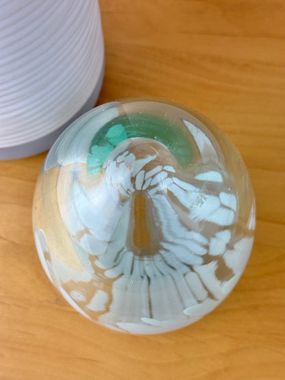 Patterned Glass Egg