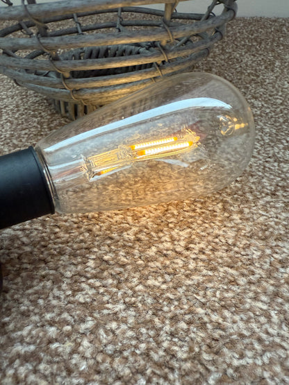 Solar LED Lantern Grey Large