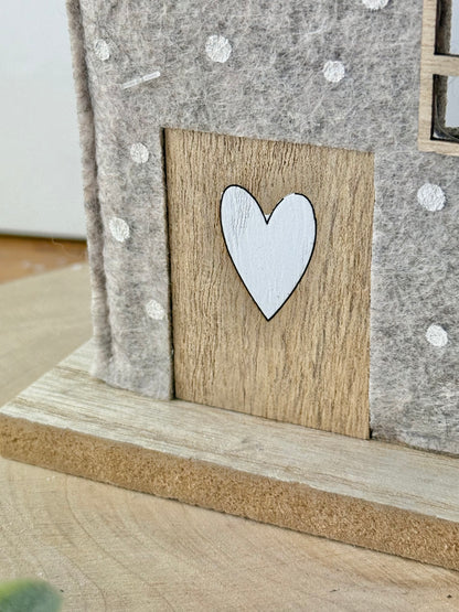 Felt Happy Home House