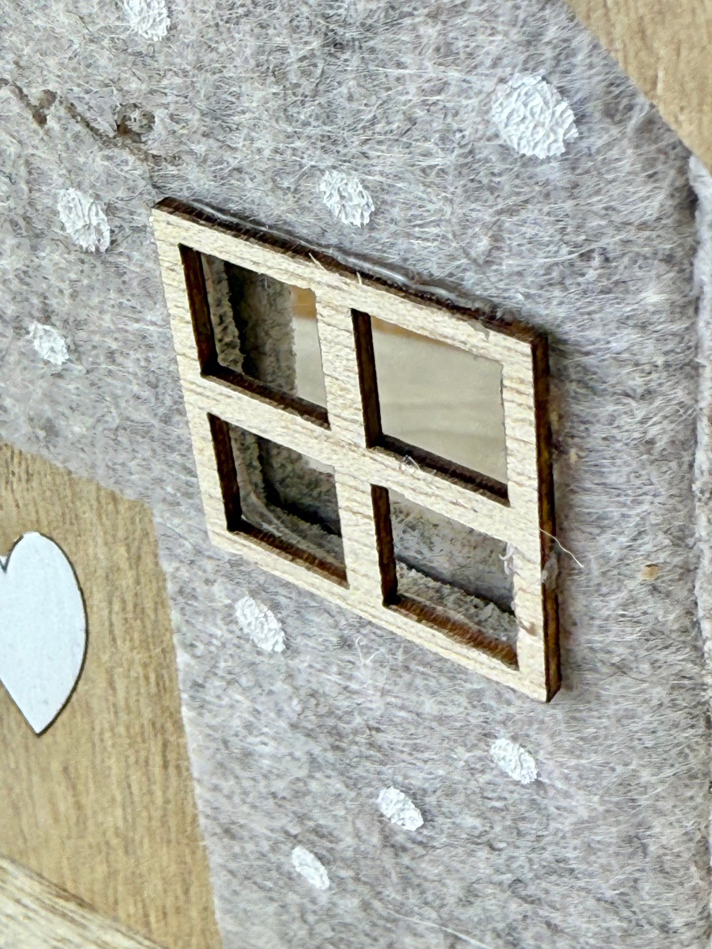 Felt Happy Home House