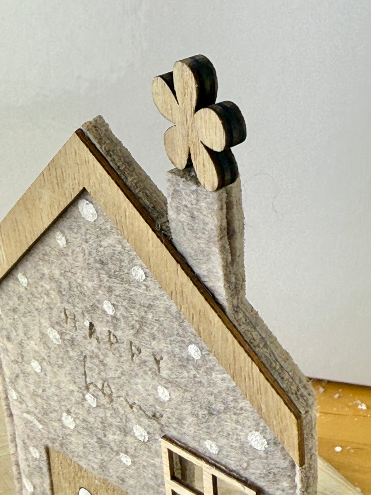 Felt Happy Home House