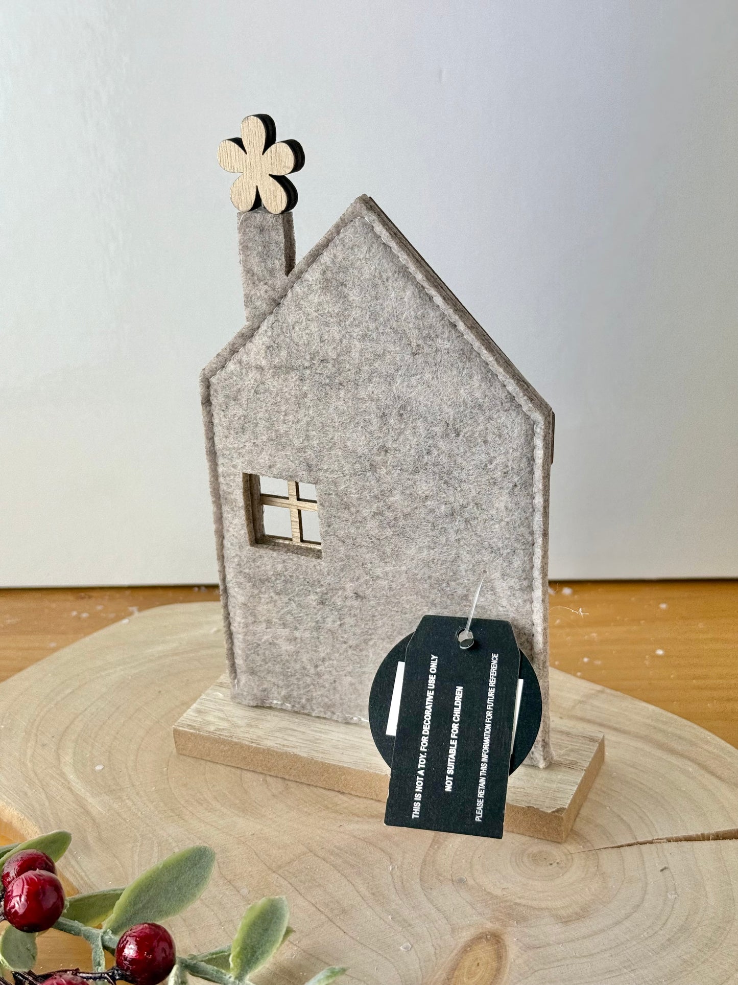 Felt Happy Home House