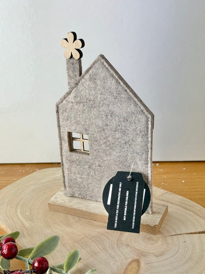 Felt Happy Home House