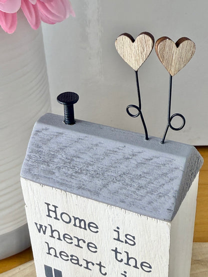 Home is where the heart is Wooden House