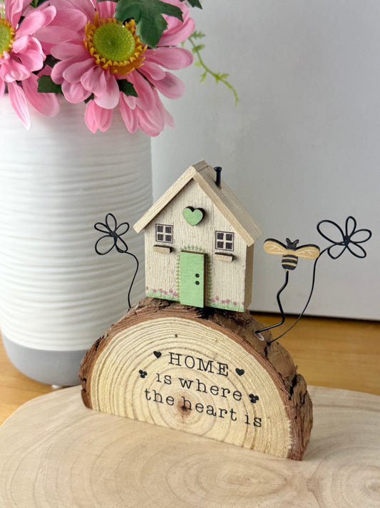 Home is where the heart is Log House
