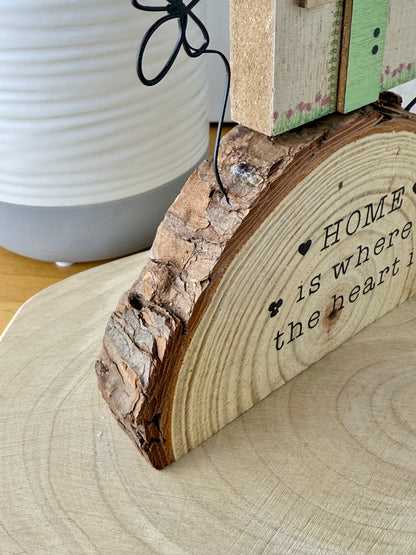 Home is where the heart is Log House