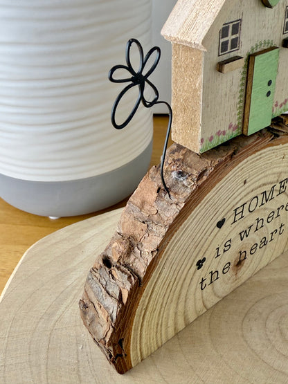 Home is where the heart is Log House