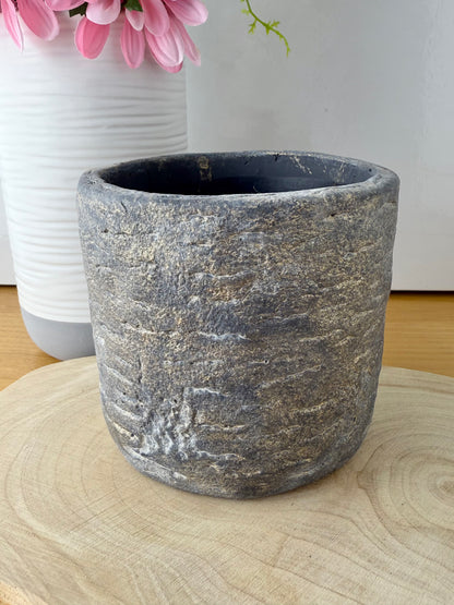 Plant Pot with Hedgehog pot hanger