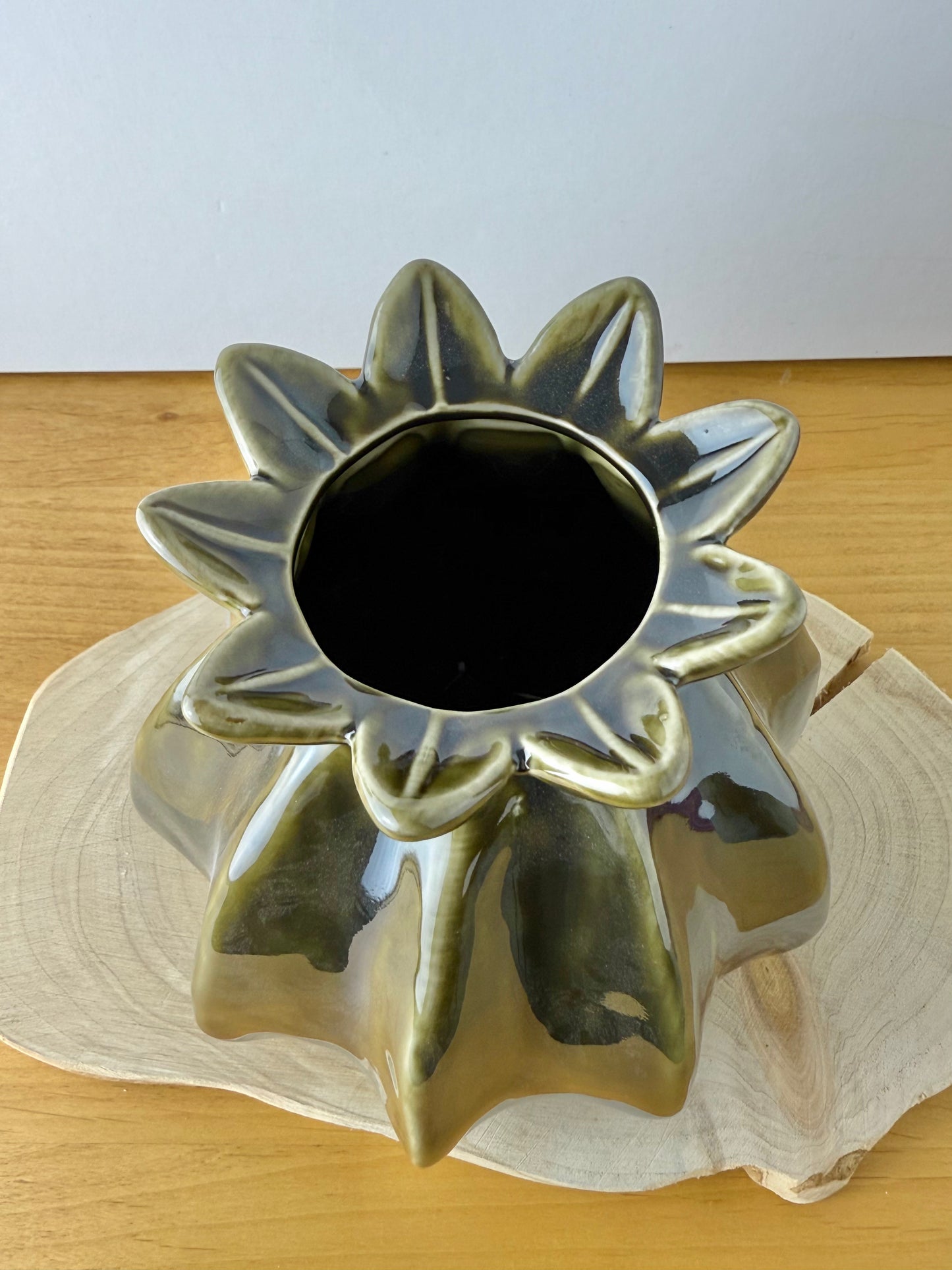 Green Poppy Bud Vase - 2 sizes