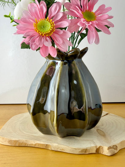 Green Poppy Bud Vase - 2 sizes