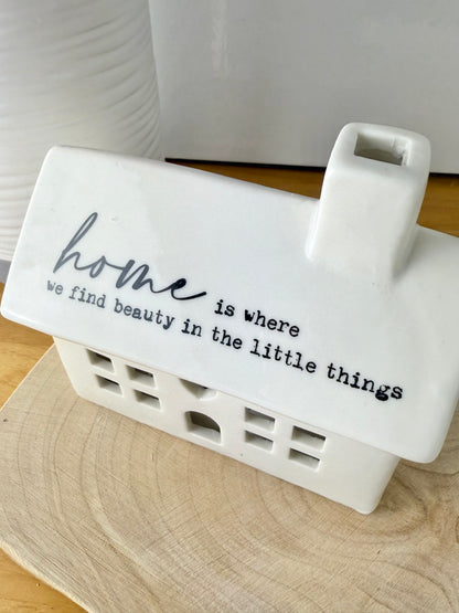 Light up House - Home is where we find beauty in the little things