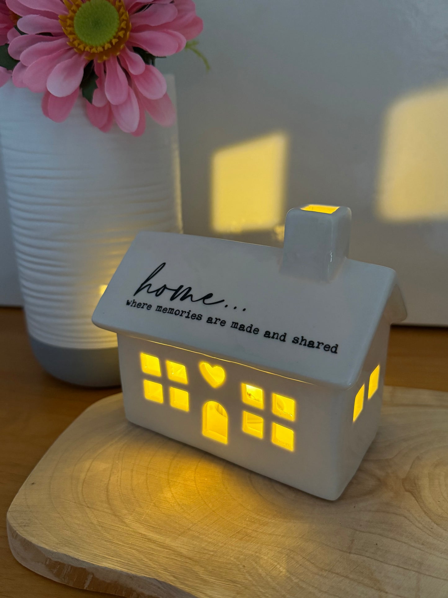 Light up House - Home is where memories are made and shared