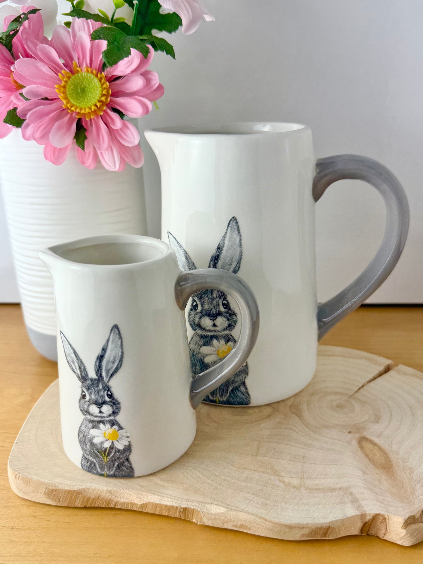 Spring Hare Flower Jug - 2 sizes