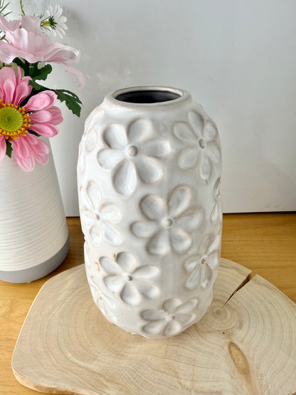 Ceramic Daisy Vase - 2 sizes