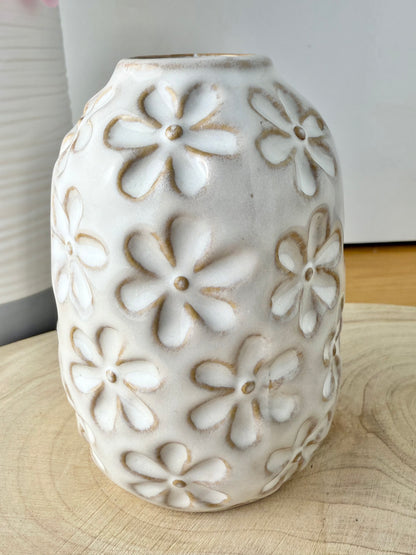 Ceramic Daisy Vase - 2 sizes