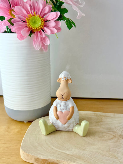 Wooly Sheep in Green Wellies