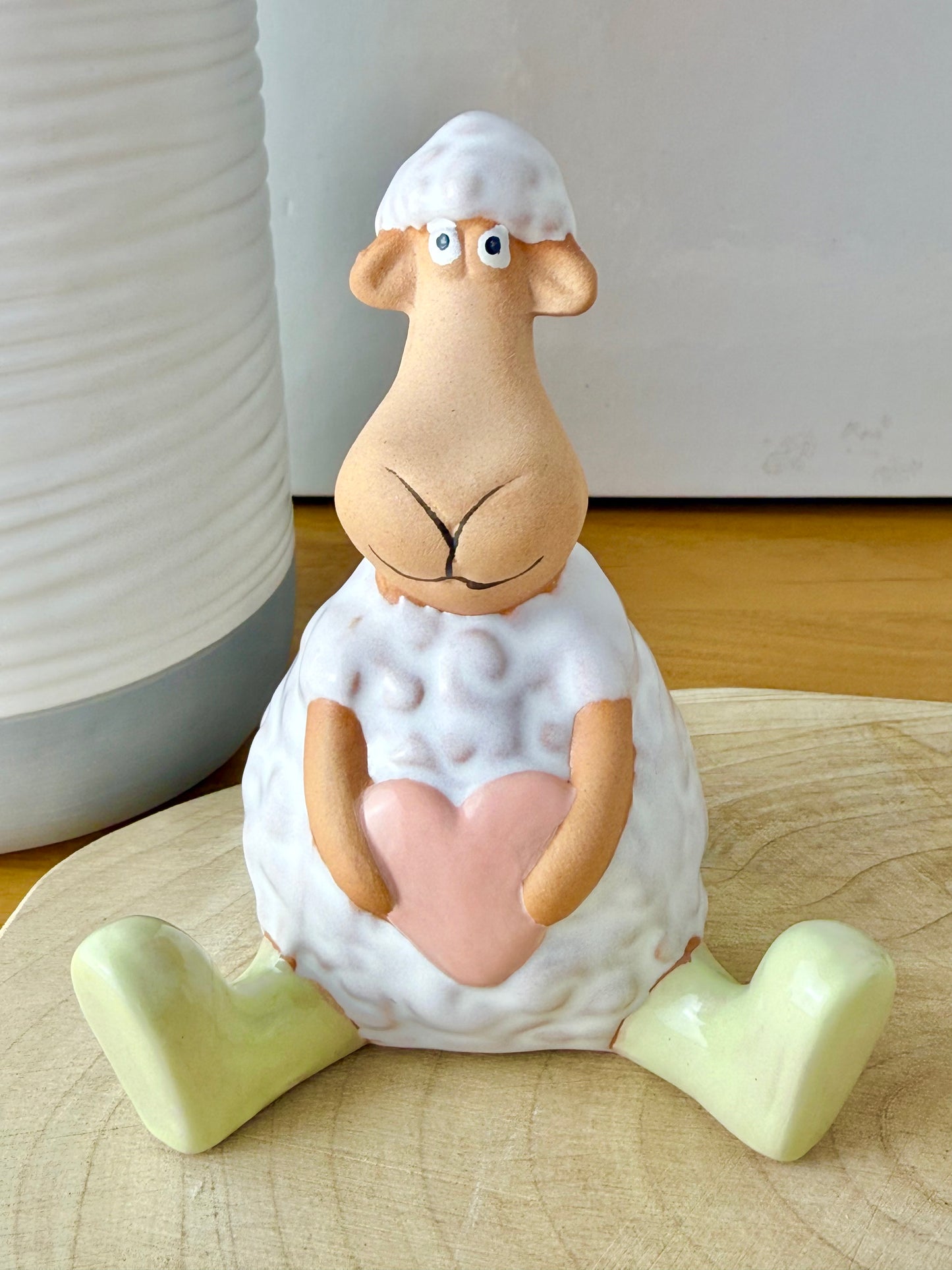 Wooly Sheep in Green Wellies