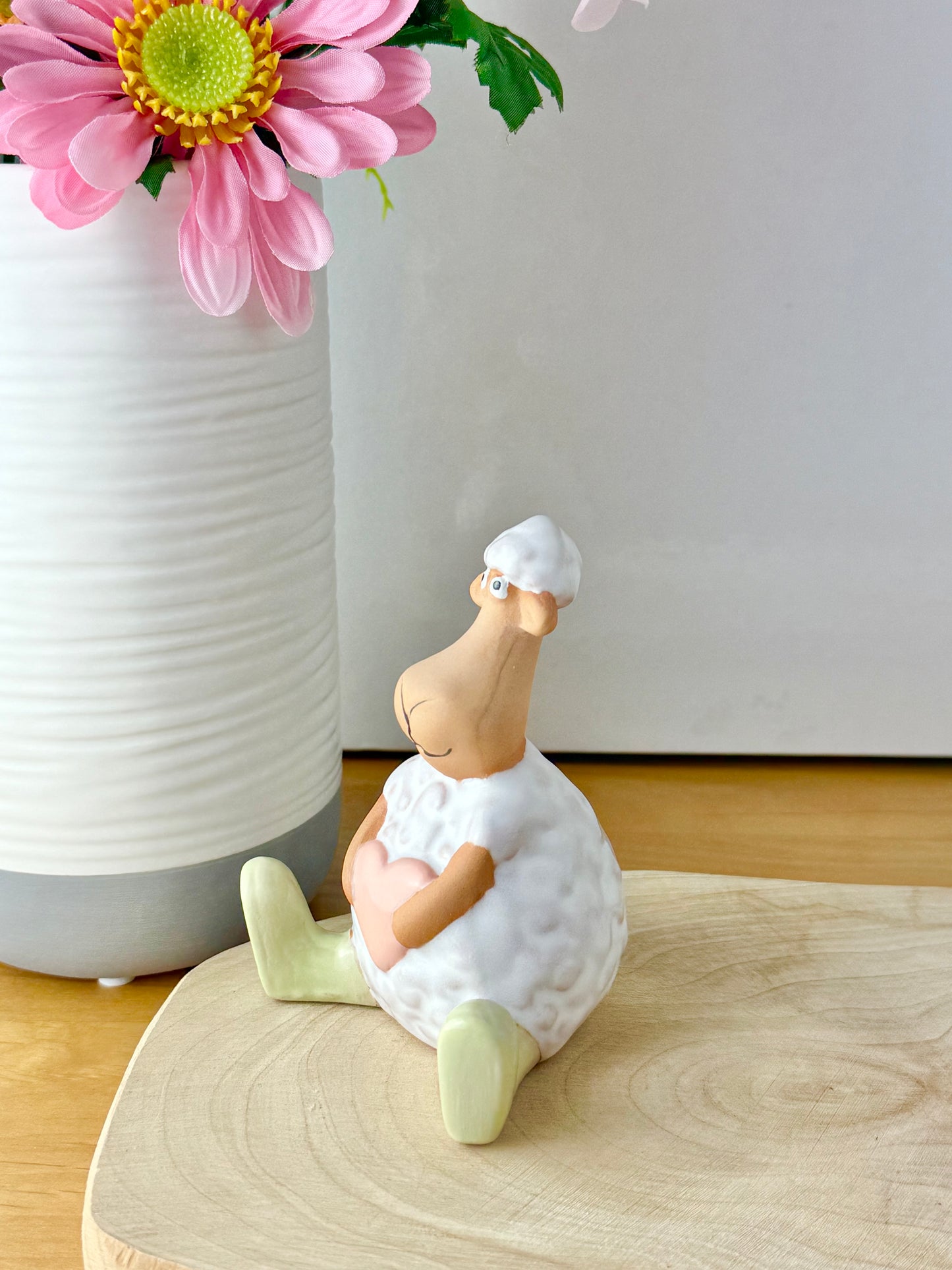 Wooly Sheep in Green Wellies