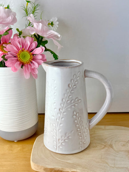 Leaf design Jug - 2 sizes