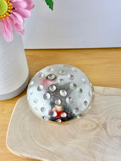 Metal & Mango Wood Mushrooms - 2 sizes