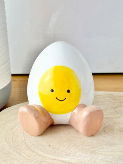Ceramic Sitting Egg