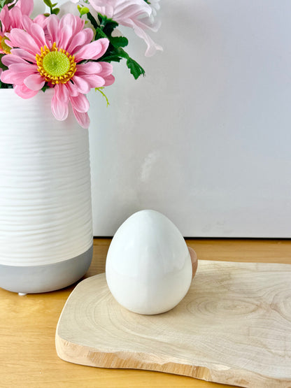 Ceramic Sitting Egg