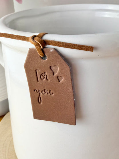 White Ceramic For You Pot - 2 sizes