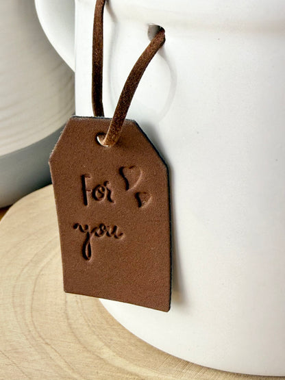 White Ceramic For You Pot - 2 sizes