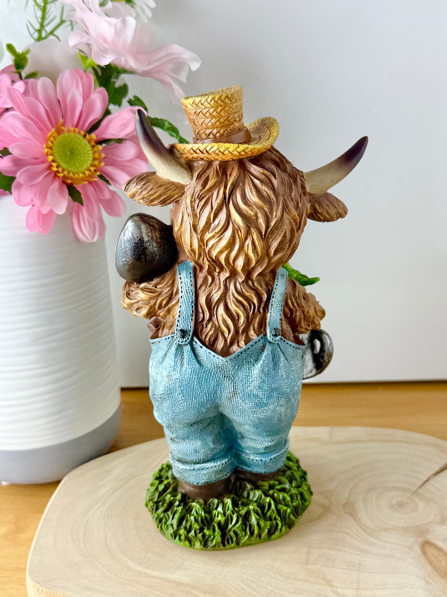 Highland Cows wearing dungarees - Large