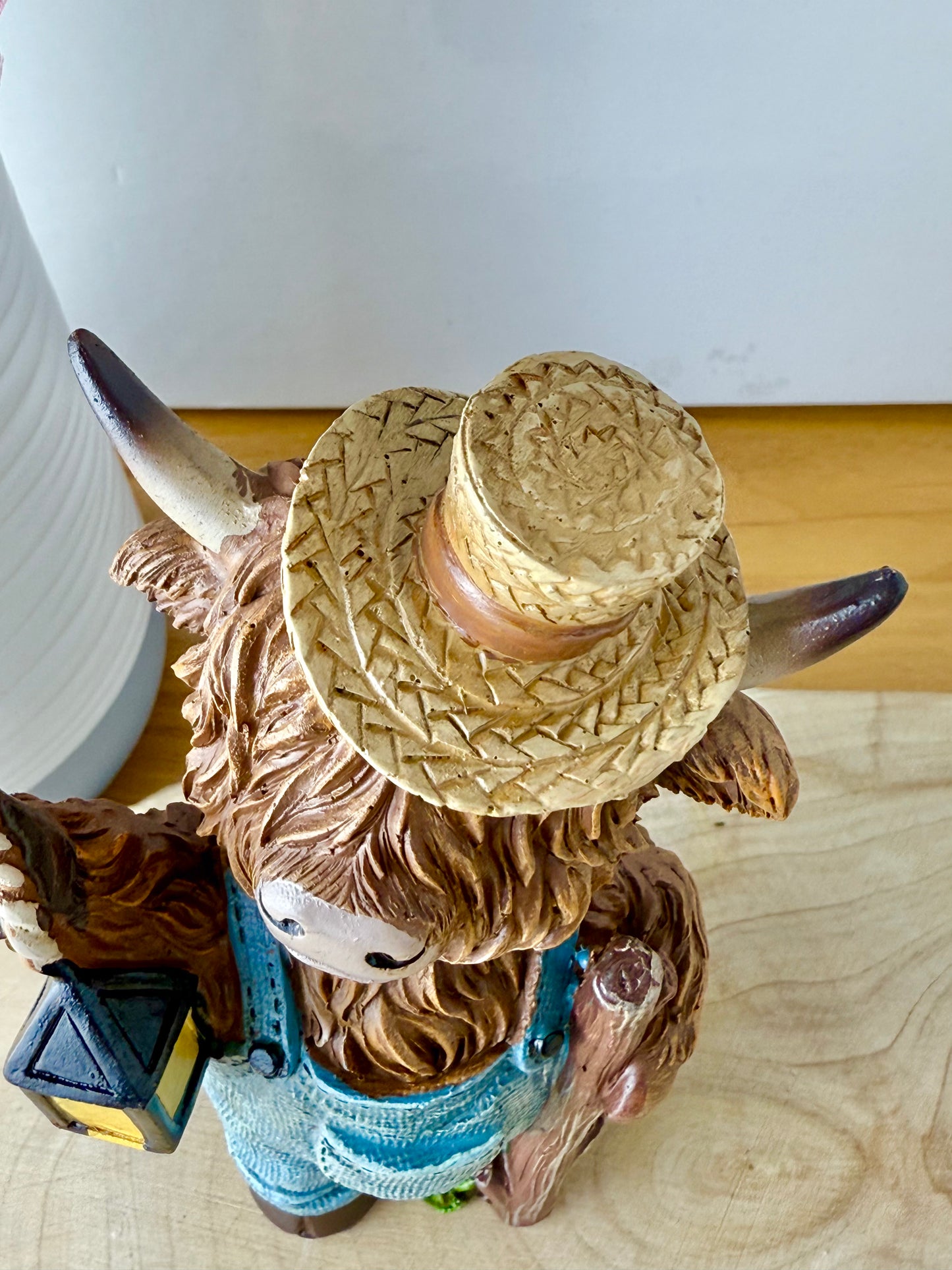 Highland Cows wearing dungarees - Small