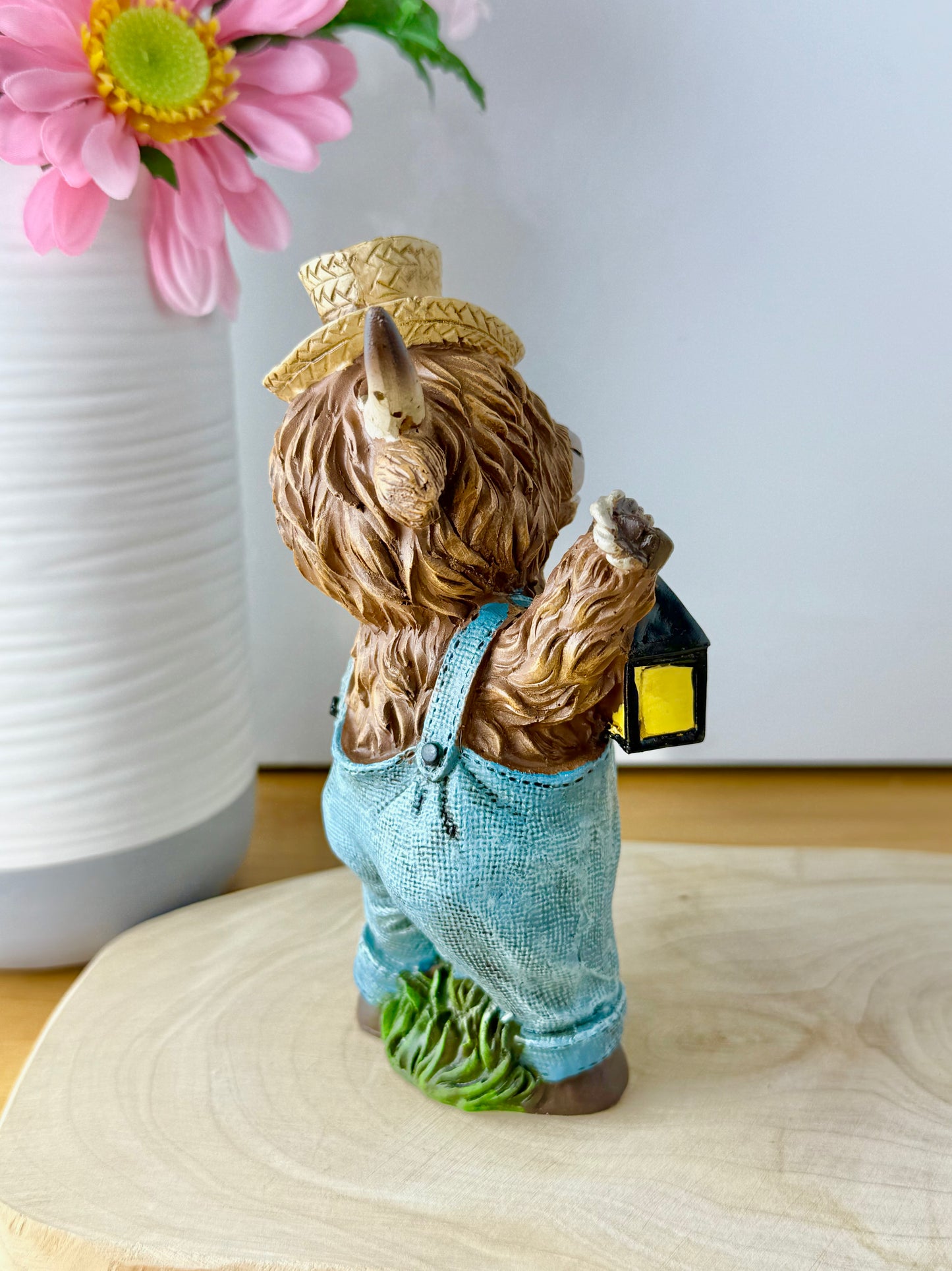 Highland Cows wearing dungarees - Small