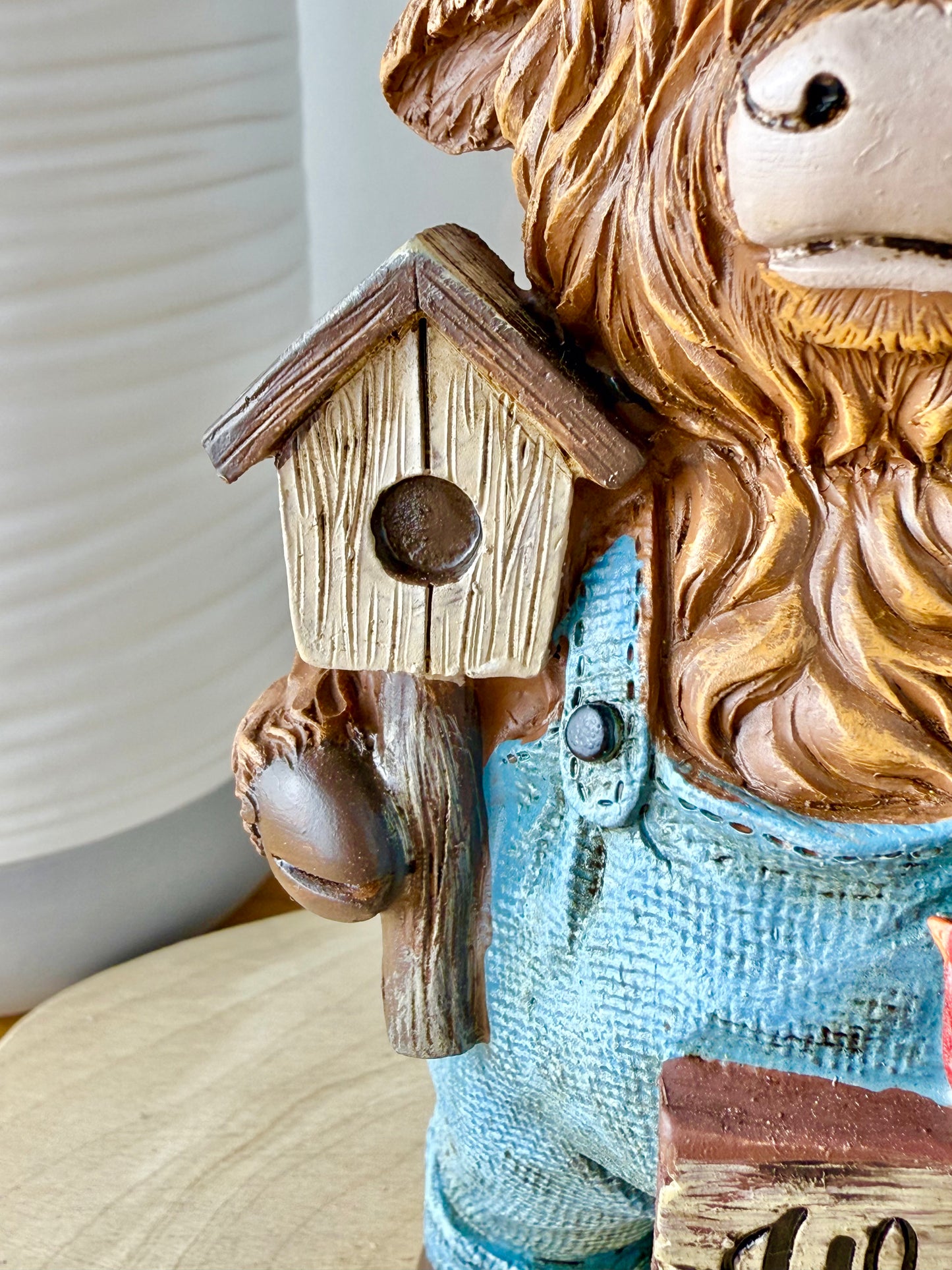 Highland Cows wearing dungarees - Small