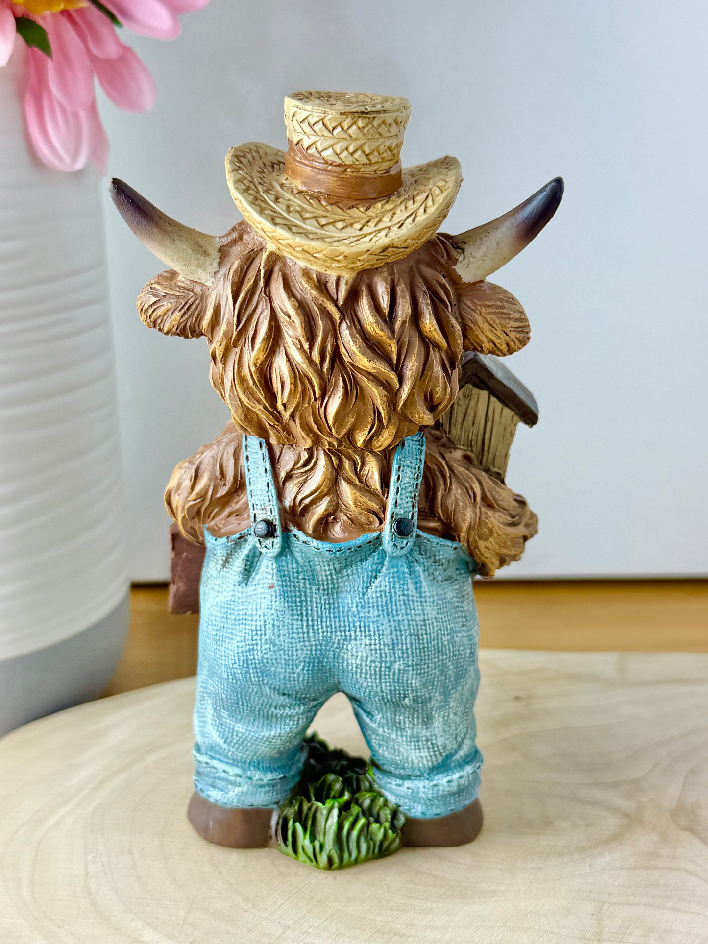Highland Cows wearing dungarees - Small