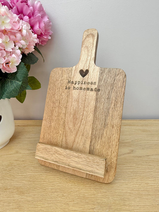 Wooden Receipe Board & Stand